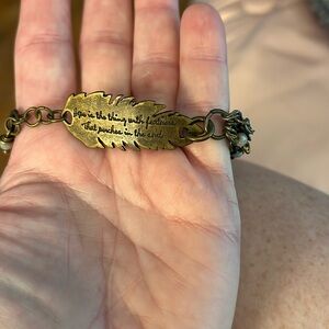 Emily Dickinson Quote Bracelet